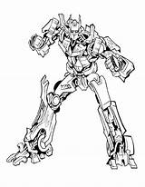 Optimus Colorare Megatron sketch template