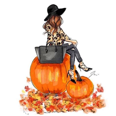 melsys illustrations   instagram tag  pumpkins melsys
