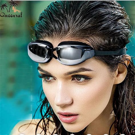 swimming goggles  men women anti fog uv protection swimming goggles professional waterproof