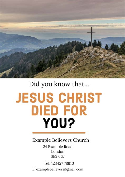 customised gospel tract  gospel tracts