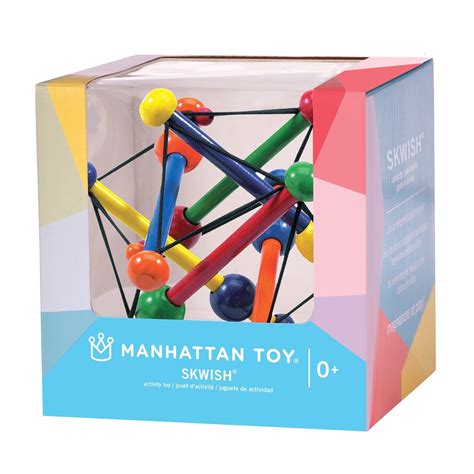 manhattan toy skwish classic rattles  teethers