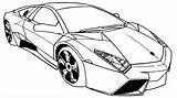 Reventon Huracan Bugatti Aventador Supercoches Coloringonly Koenigsegg sketch template