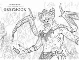 Coloring Pages Greymoor 5x11 Elder Scrolls Vampire Creative These Online sketch template