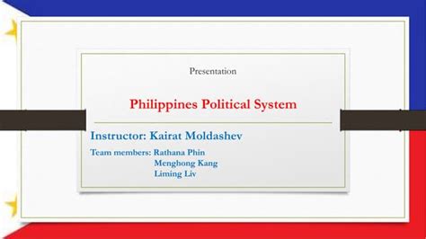 philippine political system   ir student