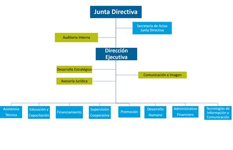 estructura organizacional infocoop