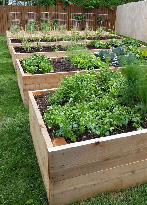 11 Raised Garden Box Plans In 2020 Garden Planter Boxes Vegetable