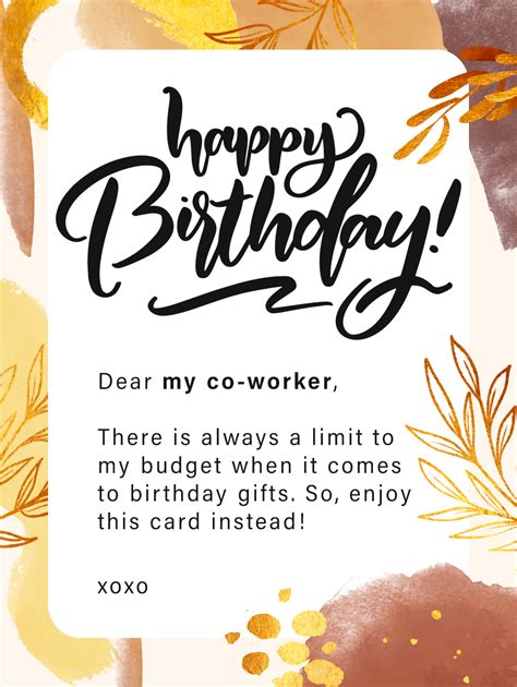 budget birthday birthday cards   workers birthday greeting
