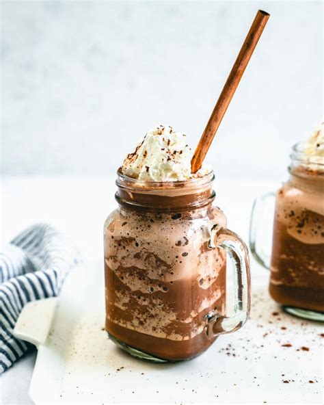Frozen Hot Chocolate In 10 Minutes A Couple Cooks