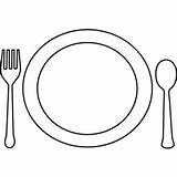 Plate Clipart Dinner Clip Plates Setting Utensils Cliparts Food Outline Library Clipartbest Platter Use Clipartlook Computer Designs Insertion Codes sketch template