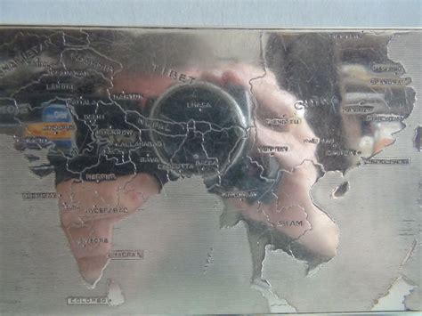 antiek zilveren sigarettenkoker met landkaart afbeelding catawiki