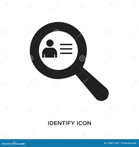 identify icon stock illustrations  identify icon stock illustrations vectors clipart