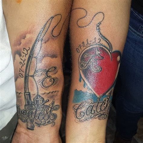 anniversary love couple tattoo design cool tattoo