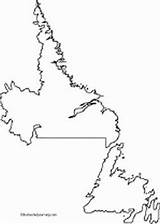 Newfoundland sketch template
