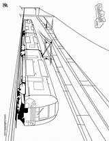 Zug Ausmalbilder Ausmalen Ausmalbild Lokomotive Trem Krenz Hellokids sketch template