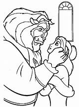 Coloring Pages Belle Princess sketch template