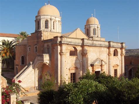 monastery  agia triada tzagarolon taxi chania crete