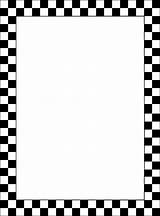 Frame Checkerboard Borders Printable Frames Border Clip Board Pages Coloring Clipart Simple Pink Designs Chess Paper Fathers Boy Baby Clipartqueen sketch template