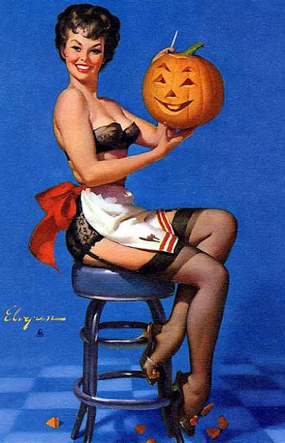 Candy Colour Your World Halloween Pinup Girls