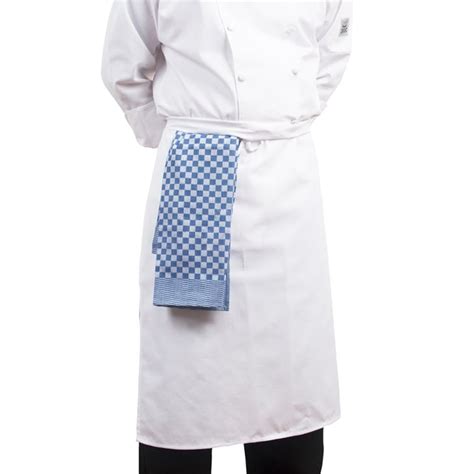 blue checkered side towel  pack apparel jb prince