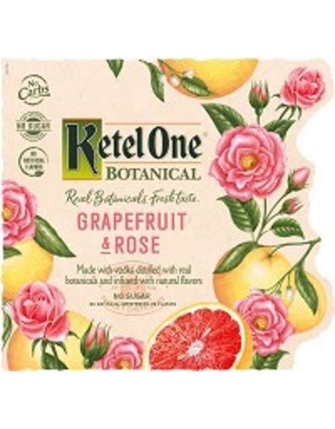 ketel  botanical grapefruit rose vodka liter pound ridge wine spirits