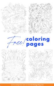 coloring pages blog