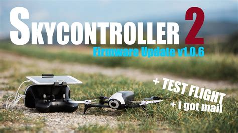 update skycontroller  firmware  sc test flight  update youtube