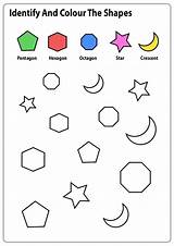Color Shapes Worksheets Shape Worksheet Preschool Colour Kids Activity Math Sheets Mocomi Coloring Colors Work Kindergarten Printable Similar Maths Identify sketch template