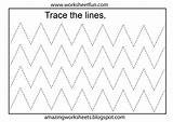 Worksheets Printable Tracing Preschool Lines Cutting Line Writing Motor Fine Pre Preschoolers Sheets Kids Skills Zigzag Worksheet Kindergarten Printables Toddler sketch template