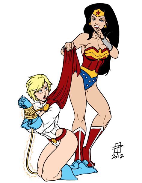 power girl dominated by wonder woman wonder woman and power girl lesbian pics sorted by