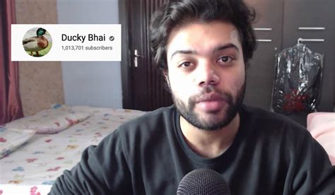 ducky bhai  crossed  million subscribers  youtube    life story
