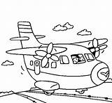 Taking Off Plane Coloring Airplane Coloringcrew Gif sketch template