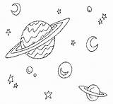 Planets Coloring Space Planet Pages Stars Moon Sun Color Universe Printable Overlay Drawings Choose Board sketch template