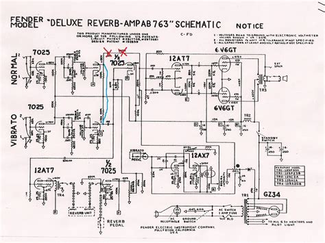 fender  custom deluxe reverb handwired schematic page   gear page