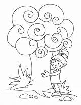 Arbor Coloring Pages Trees Friends Printable Tree sketch template