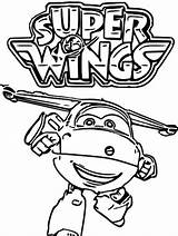 Superwings Coloriages 1089 Morningkids sketch template
