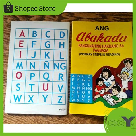 gcy the abakada the filipino alphabet shopee philippines