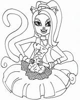 Monster High Coloring Pages Printable Kids Print Abbey Forget Supplies Don sketch template