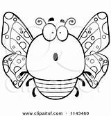 Butterfly Chubby Clipart Cartoon Surprised Cory Thoman Depressed Vector Outlined Coloring Sad Drunk Bored Smiling Royalty Clipartof Protected Collc0121 2021 sketch template