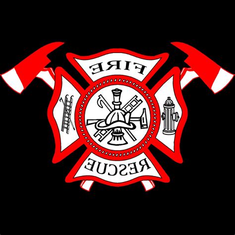 fire department badge vector  getdrawings