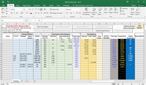 excel spreadsheet  option trading db excelcom