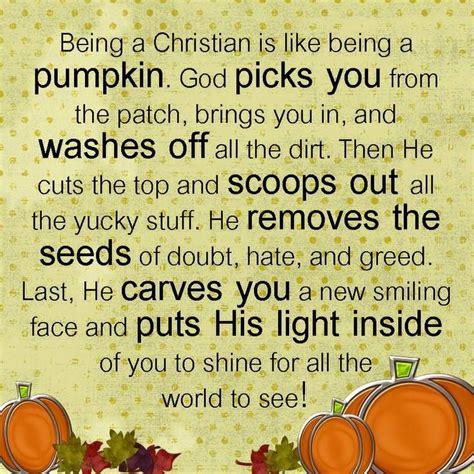 God S Light Christian Halloween Pumpkin Poem Christian