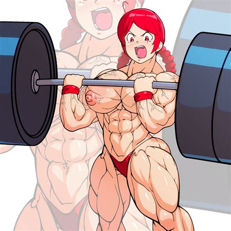 Rule 34 Abs Biceps Devmgf Extreme Muscles Female Female Hyper Muscles