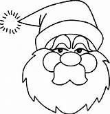 Santa Claus Coloring Face Christmas Pages Clipart Kids Faces Cartoon Colouring Cliparts Disney Father Library Gif Clipground Favorites Add sketch template