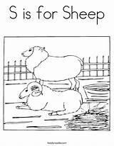 Coloring Sheep Keep Shepherd Lord Baa Twistynoodle Favorites Login Add Ram Noodle Change Template sketch template