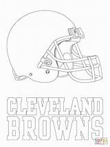 Coloring Pages Sport Choose Board Logo Super Cleveland Football Browns sketch template