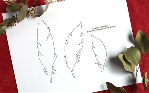 paper feathers tutorial part   postmans knock paper feathers