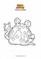 Pokemon Garbodor Colorare Gigamax Disegno Duraludon Supercolored sketch template