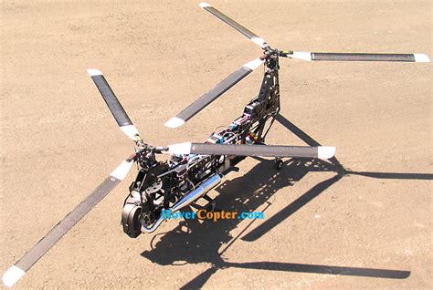 tandem twin rotors micro uav helicopter