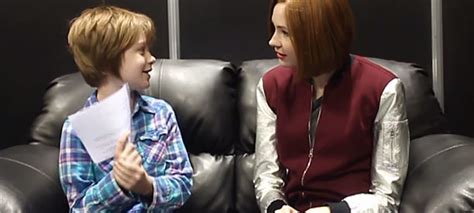 Watch Karen Gillan Interviewed By A 9 Year Old Girl