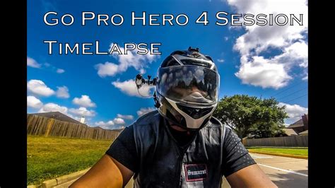 pro hero  session time lapse motorcycle ride youtube